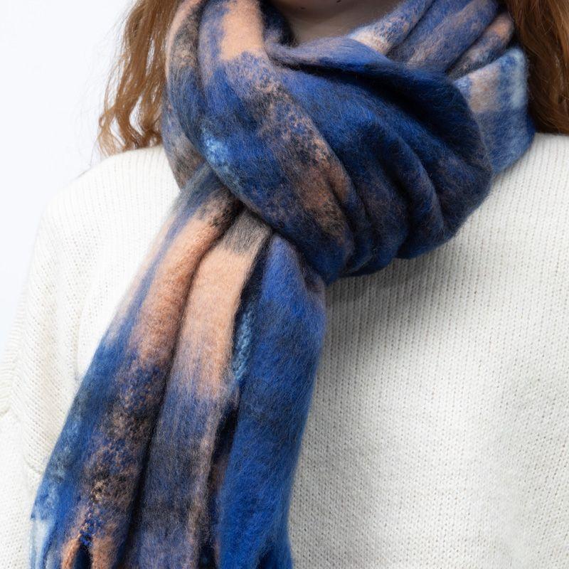 Echarpe motif carreaux 50x170cm Mixte MANOUKIAN