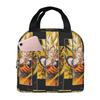 Custom DBZ Dragons Goku Ball Thermal Insulated Lunch Bag Women Men Warrior Resuable Lunch Tote for Outdoor Camping Travel