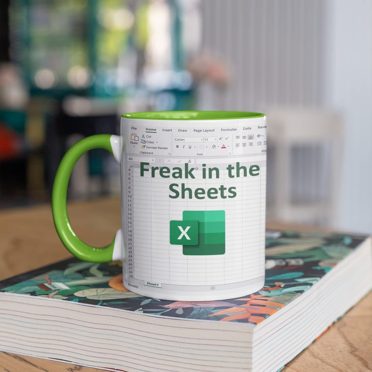 Сумасшедший в постели Excel Керамическая кружка для кофе Стакан для воды Пост Великий пост 301-400ml белый
