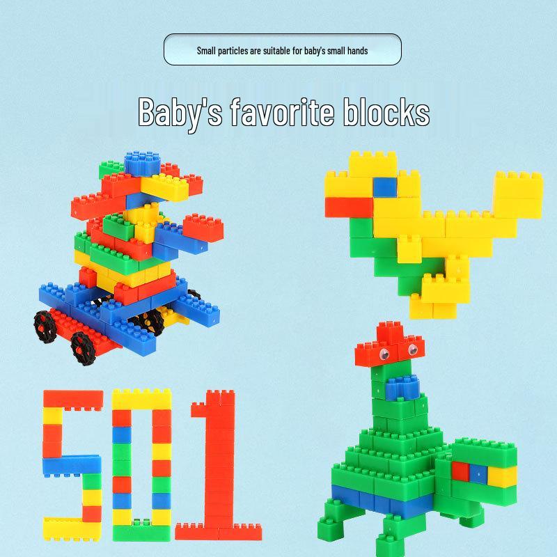 Baogao Small Particle Building Blocks - Educational Assembly Toy for 3-7-Year-Olds