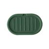 15*9cm Soap Holder Silicone Automatic Drainage Design Melt-Proof Anti-slip Organizer Pad For Kitchen Bathroom Laundry Soap Dish