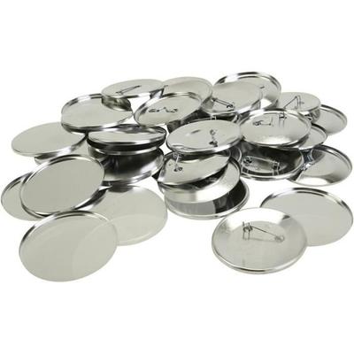 Blank Badges - 55 Mm - 100 Pcs