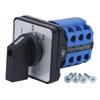 Universal Changeover Switch 3 Position Dual Power Switching CW CCW Motor Rotary Selector Switch 380V