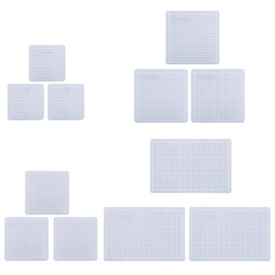 3 Stück Durchscheinende Schneidematte Rutschfest Schneidebrett Bastelsammlung Handgefertigtes Werkzeug für Aufkleber