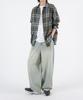 UMM Balloon Fit Snap-Wide Washed Denim Pants 3 Colors
