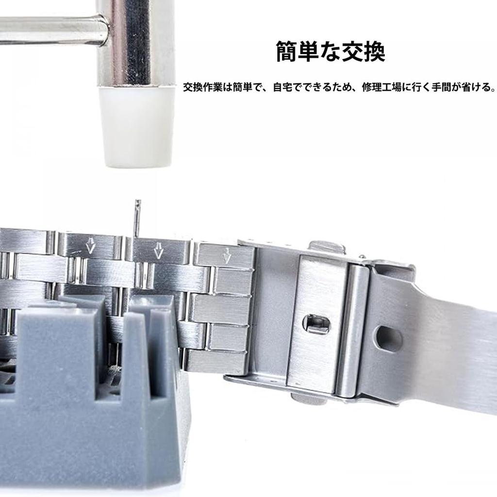 TICFROG Set of 18mm Watch Strap Adjustment Stainless Steel Watch Band Link Cotter 18mm Watch Strap Bar Split Pins for Watch Band Repair 30-Piece Pins,