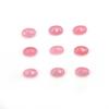 Dyed Pink Jade Oval Cabochon Loose Gemstone Lot 102 Pcs 4*6 MM 69 CT For Jewelry Making