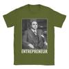 Capone Hustle Mens Black Gangster Cotton T Shirt For Men Summer  Vintage TShirts O Neck Popular Tee Shirt Oversize Print Tops