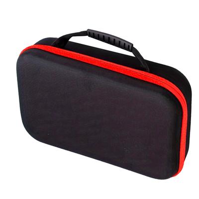 Bolsa de almacenamiento para taladro eléctrico Tijeras eléctricas inalámbricas pequeñas Herramienta de corte Cortador de tela Soporte con accesorios Lado rojo
