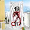 Dynamic Cr7 Action Beach Towel Quick-Dry Soft Microfiber Comfortable Lightweight