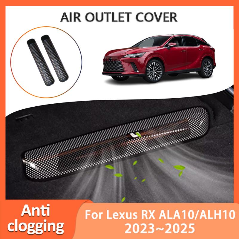 Under Seat Air Outlet Cover For Lexus RX 350 450h+ RX 500h ALA10  2024 2025 Conditioner Vent Protection Car Auto Accessories