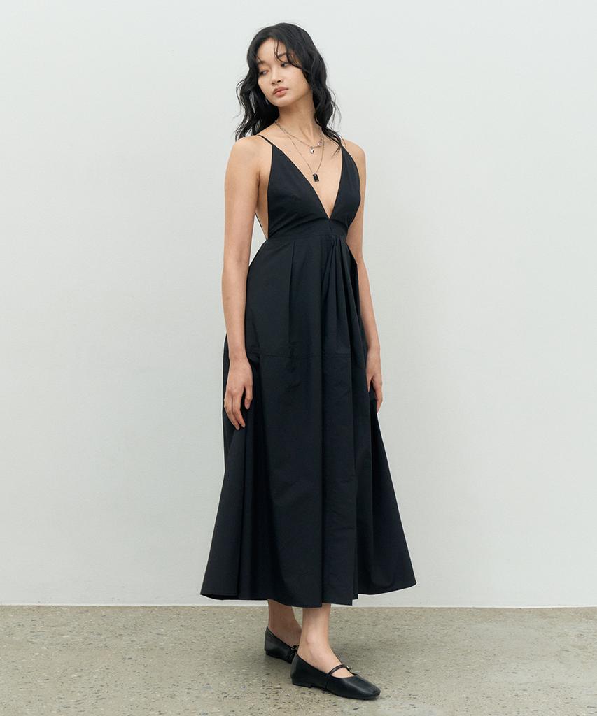 MAKE A TOAST Summer Holiday Maxi Dress Black Mbesop002Bk