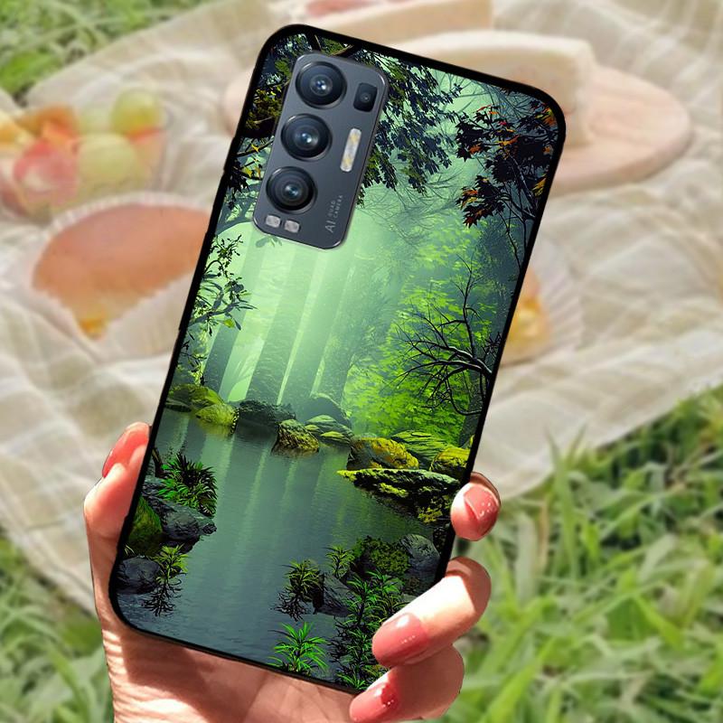 For OPPO Find X3 Neo Case Cover Silicone Soft Marble Black Bumper Funda Coque for Oppo Find X3 Lite Protective Capa FindX3 Neo