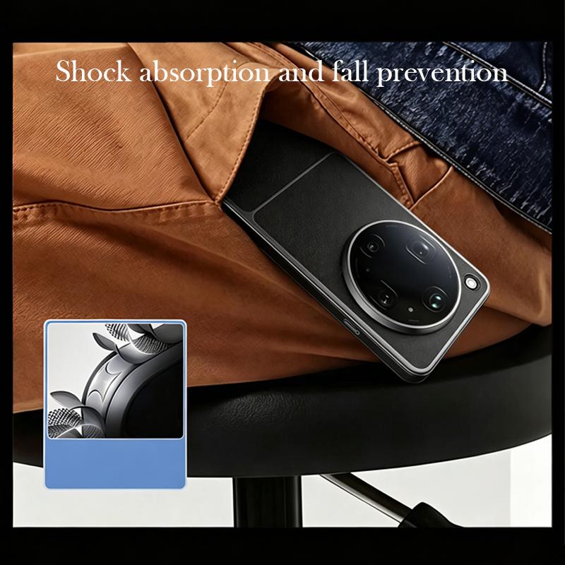 Leather Case For OPPO Find X9 Ultra Anti-fall Back Cover Case for OPPO FIND X9 ULTRA