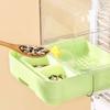 Parrot Bathing Tub Multi Function External Bird Bath Parakeet Bathing Enclosure Splash Proof Parrot Feeder Easy To Install