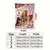 Custom Name Melanie Martinez Wall Tapestry Aesthetic Wall Hanging Printed Fabric Blanket Decorative Tapestries for Bedroom Living Room Home Decor