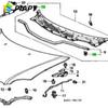 30pcs Rear Windshield Trim Clips for Honda Acura (OE#91515-SR3-000)