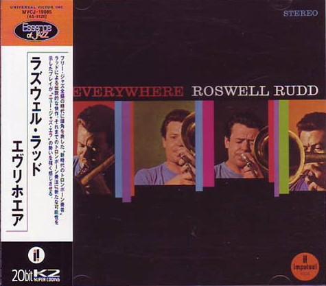 

CD ROSWELL RUDD - Everywhere MVCJ19085PROMO Impulse! 1998 Japan ObiJazz Used