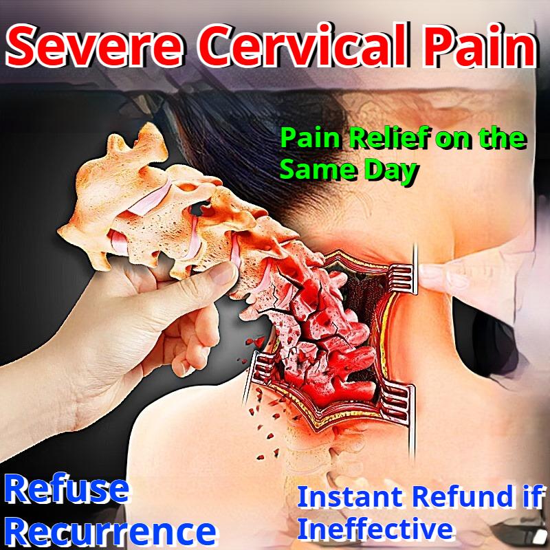 Professional Cervical Spondylosis Patch: Effective Relief for Nerve Pain, Stiff Neck & Soreness. Warming Therapy, Unblocks Meridians.