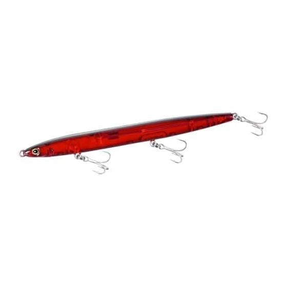 SHIMANO Seabass Lure Exsense Lanza 145F Jet Boost XL-L14Y 003 Clear Red Drumstick