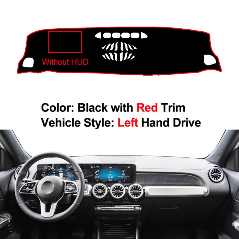 Car Inner Dashboard Cover For Mercedes Benz EQB 2026 2026 Auto Dash Mat Carpet Cape Sun Shade Dashmat Pad