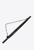 Wittchen Men's Semi-Automatic Umbrella With Cover, Black Polyester