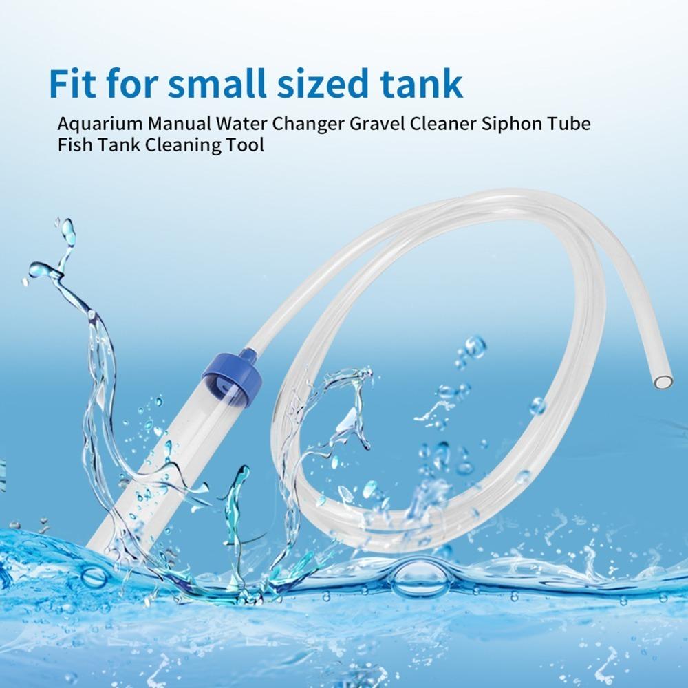 

Manual Operation Gravel Cleaner PVC Siphon Tube Tidyning Fish Tank Cleaning Tool Tank Cleaning