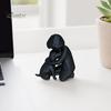 Modern Minimalist Ornament Mini Size Ornament, 3D Printed One-Piece Molding Figurine, Imitation Stone Small Decorative Sculpture Texture Stable