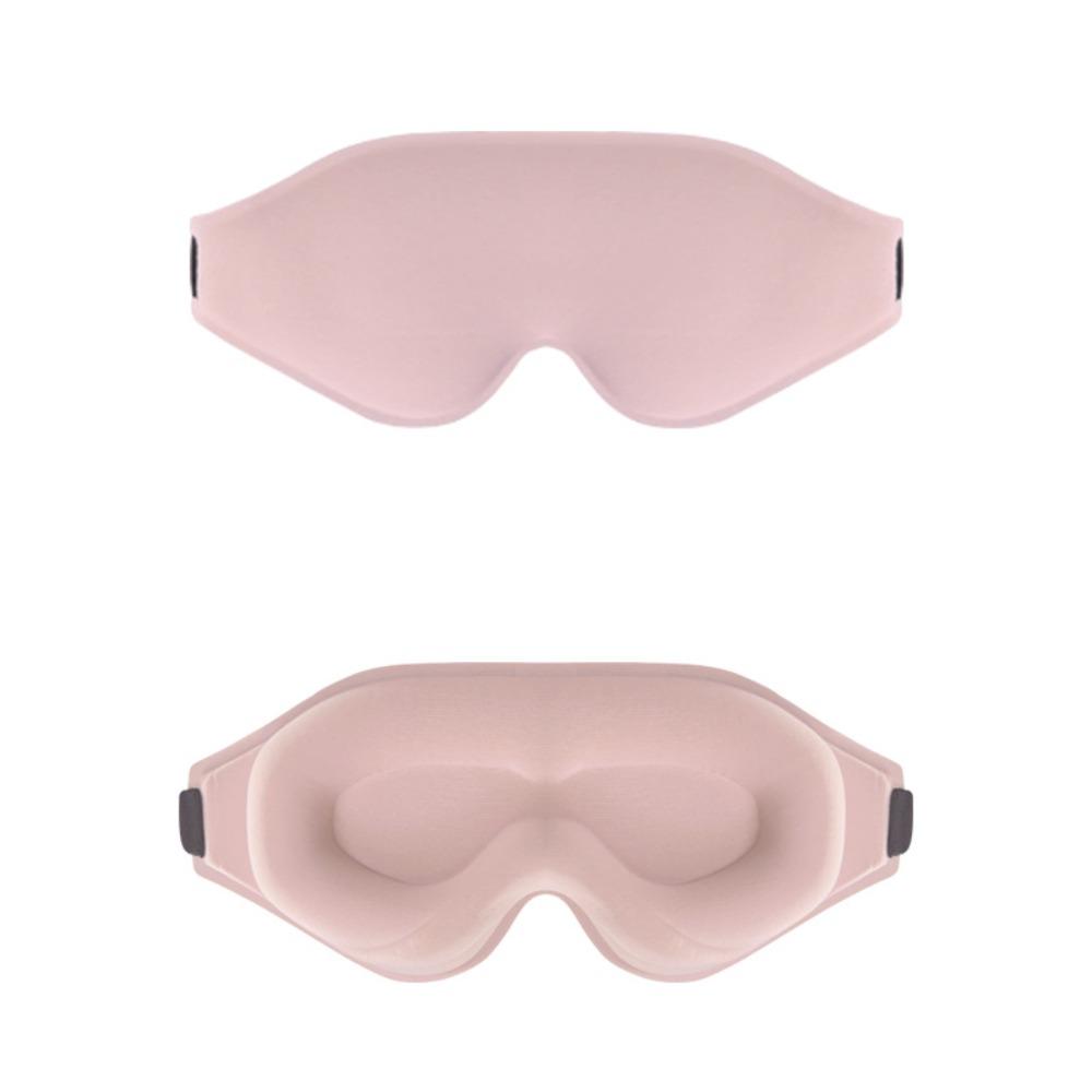 No Pressure Blackout Eye Mask Deep Contoured Eye Cover Ergonomic 3D Sleep Eye Shade Travel Use