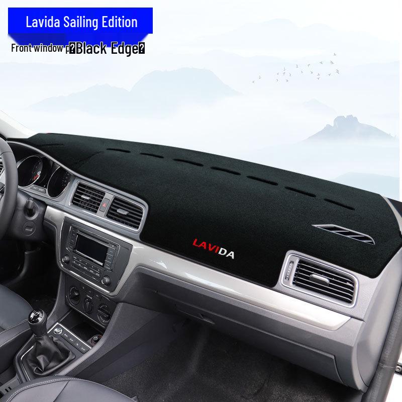 Volkswagen Lavida Dashboard Sunshade: Light-Blocking Console Pad for Interior Protection, Sharp Edition 24 Voyage.