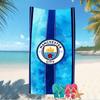 Beach Towel with Manchester City Football Club Pattern - Soft,absorbent,machine Washable Lightweight&Modern,swimming,Travel Essentials
