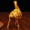 2026 Year Zodiac Horse Statue Metal Golden Horse Model Simulation Horse Ornament Home Office Desktop Decoration Feng Shui Lucky