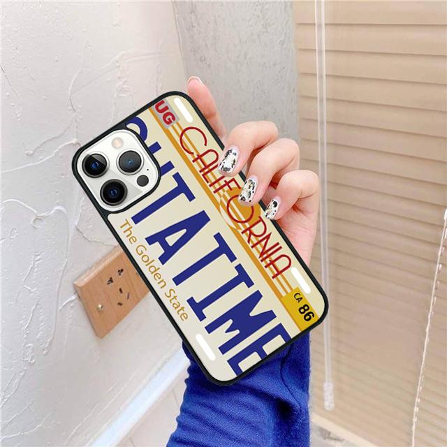 USA LICENSE NUMBER PLATES phone Case Cover For iPhone 17 Air 16 15 14 Plus apple 16 11 12 13 Pro Max coque