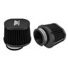 ZSDTRP 2pcs Motorcycle Air Filters 60mm 55mm 50mm Universal for Motorbike Cold Air Intake High Flow Washable Filter