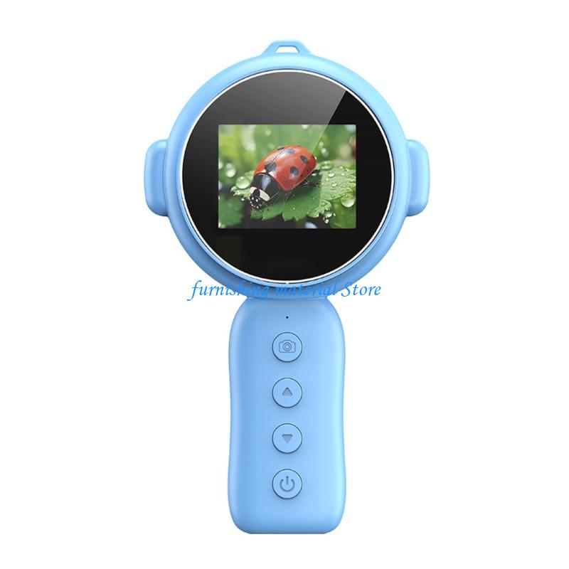 Y5GD Digital Microscope 2inch Color Screen 500x Magnification Portable Handheld Glass with LED Lights for Kids