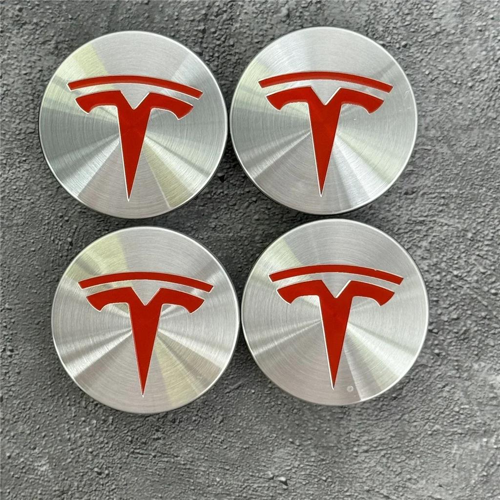 Samolepka na auto 2025 Horké 4KS 56MM GR Sport Krytky středových krytů kol - Tesla Model 3/Y/X/S Znak Kryt ráfků, Odolný ABS Auto příslušenství