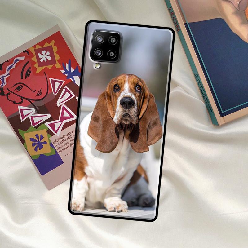 Basset Hound Dog Case For Samsung Galaxy A06 A16 A56 A36 A26 A54 A34 A14 A52 A32 A12 A13 A33 A53 A15 A35 A55