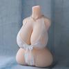 HANIDOLL Love Doll COSPLAY M16 Screw Type TPE Doll Jelly Body Increased Shoulder Movement Function Skeleton Real Doll [Body Only] [Big Breasts] ([Half