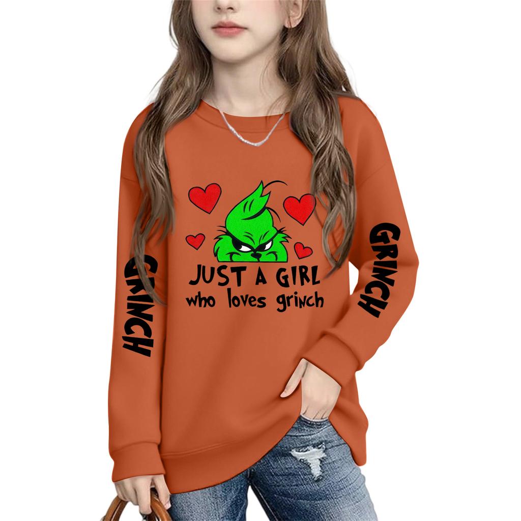 Gutter Jenter Barn Mote Daglig Allsidig Uformell Uformell Sweaters Daglig Langermet Patchwork Topp Gensere