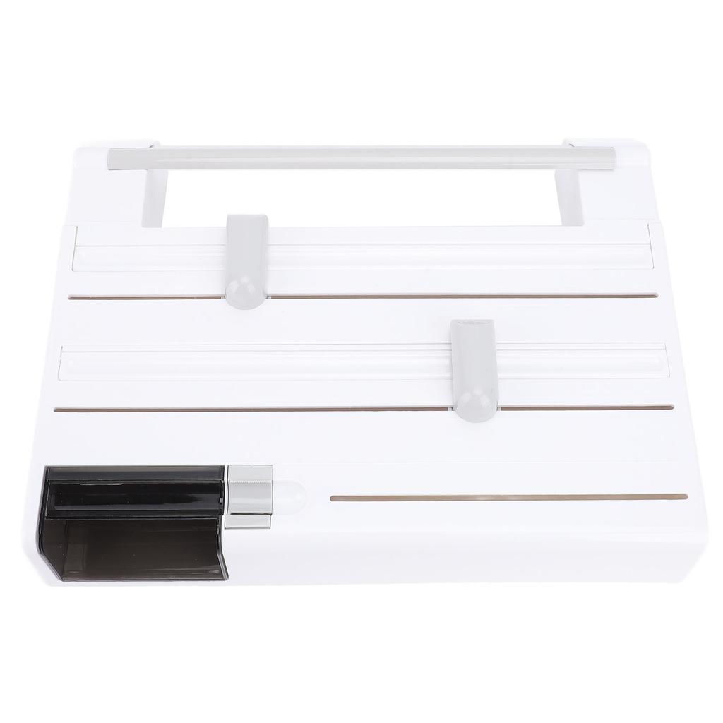 Plastic Wrap Dispenser Wall Mount Easy Installation Space Saving Multipurpose Foil Dispenser for Kitchen