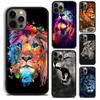 King Lion Roaring Phone Case For For iPhone 17 Air 16 15 11 12 13 14 Pro Max Plus Coque