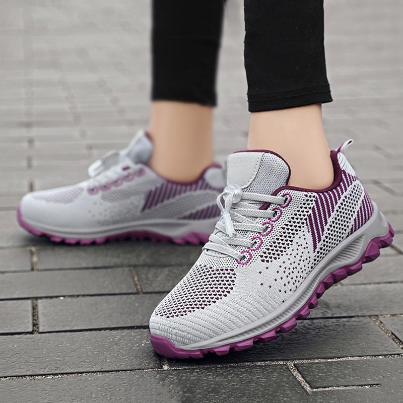 Fashion Fashion Breathable Running Shoes for Women Lightweight Non Slip Sports Sneakers Woman Soft Sole Casual Outdoor Walking Trainers