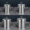 Perforated Stew Seasoning Strainer With Lid Brine Basket Filter Bag  for Braised Cooking