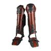 Medieval Knight PU Leather Leggings with Rivets - Viking Era Cosplay Props