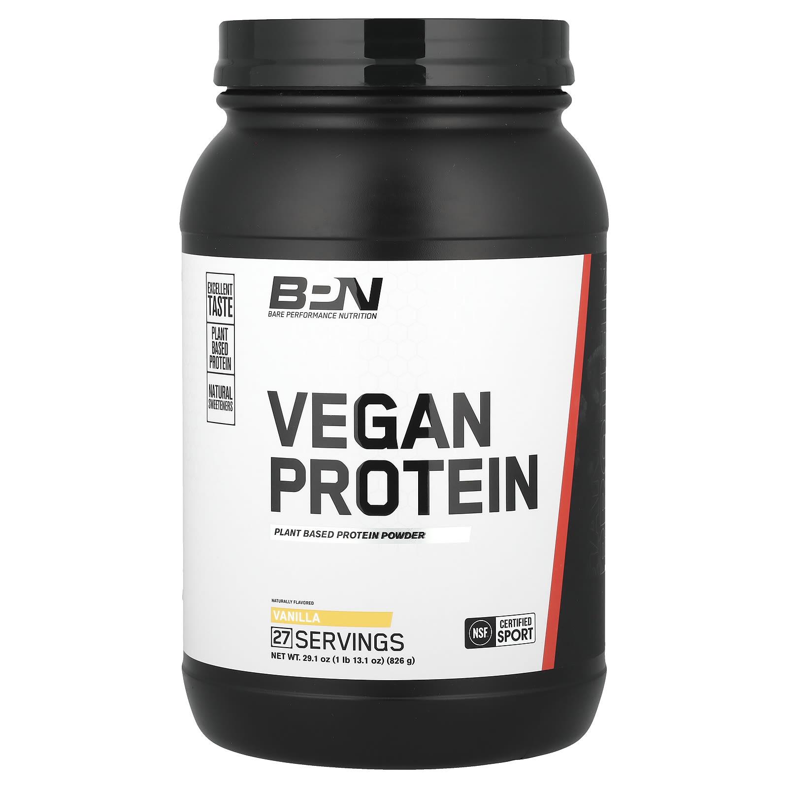 

BPN, Vegan Protein, Vanilla, 1 lb 13.1 oz (826 g)