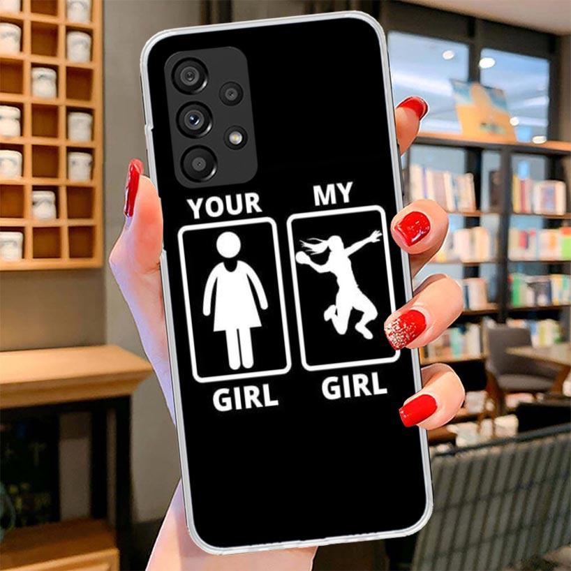 Handball Sport Phone Case For Samsung Galaxy A17 A37 A57 A16 A26 A36 A56 A15 A25 A35 A55 A14 A24 A34 A54 A13 A23 A33 A53 Galaxy