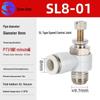 Pneumatic Air Hose Throttle Speed Control Quick Connector