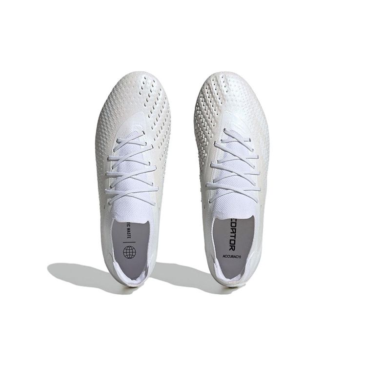 Adidas Predator Accuracy.1 Low Laced Firm Ground Soccer Shoes Unisex Soccer Shoes White GW4576