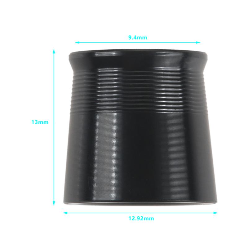 10 Pcs Golf Club Ferrules Aluminum Golf Shafts Sleeve Adapter Replacement Accessories for 0.335 or 0.370 Tip Irons Shaft