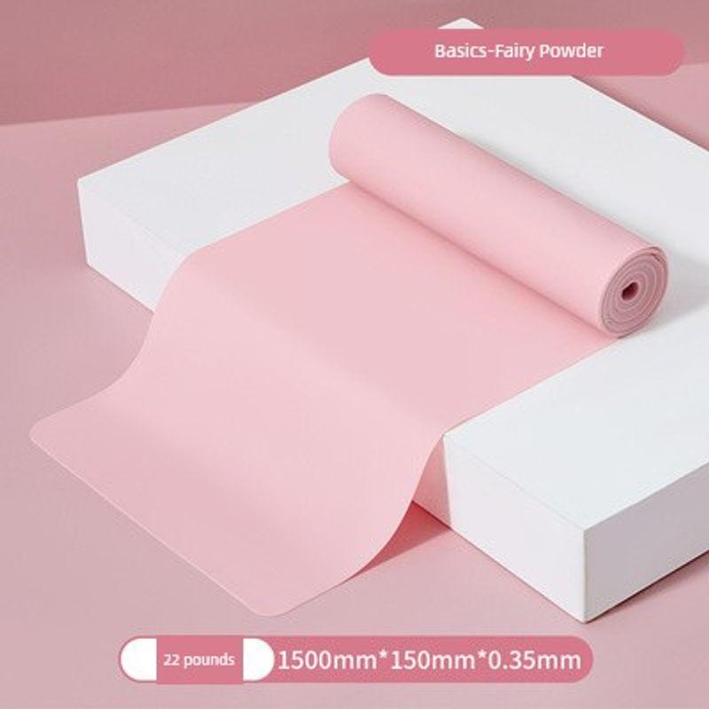 

Blue Bird Elastic Band Yoga Fitness Pull Strap Female Male Hip Open Shoulder Practice Back Strength Training Stretch Resistance Band Fairy powder 1.5 m/22 lbs (no standard)